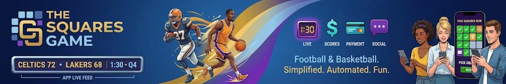 The Squares Game development banner
